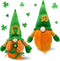 St Patricks Day Decorations Gnome Plush Handmade Faceless St Patricks Day Gnome for Home Table Decor Green Irish Faceless Gnome for St Patricks Day Gifts