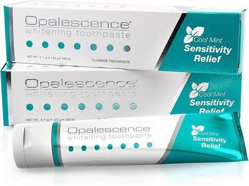 Opalescence Whitening Toothpaste for Sensitive Teeth - Oral Care, Mint Flavor, Gluten Free - 2 Pack