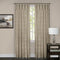 Achim Home Furnishings, Camel Windsor Pinch Pleat Pane, 34 by 63", 34 x 63