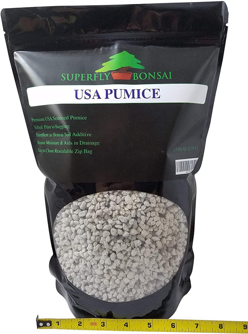Bonsai, Cactus & Succulent Pumice - Professional Sifted and Ready to Use American ¦ (2.5 Dry Quart)