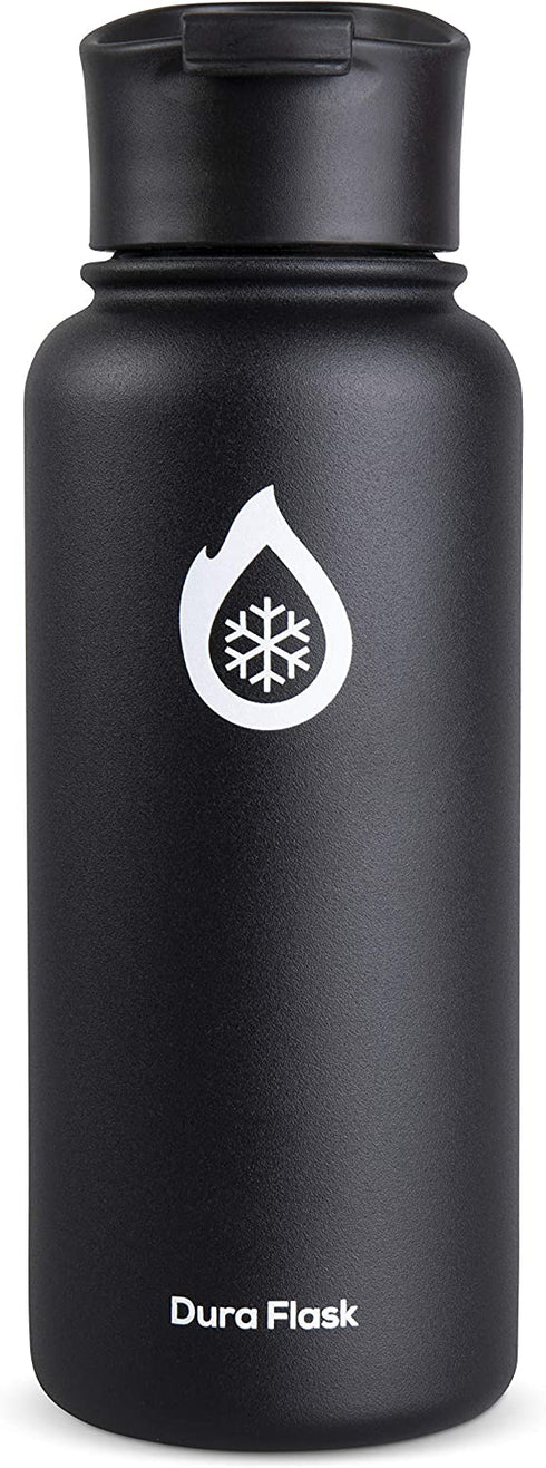 Explorer 32oz Insulated Water Bottle (Midnight Black)