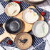 Side Dishes set of 5, Japanese Retro Porcelain Side Dish Bowl Seasoning Dishes Soy Dipping Sauce Dishes