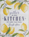 Creative Co-Op "Gather in Our Kitchen€¦" Wood Wall D©cor with Lemons