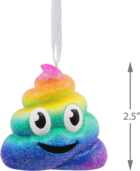 Hallmark Rainbow Sparkle Swirl Christmas Ornament