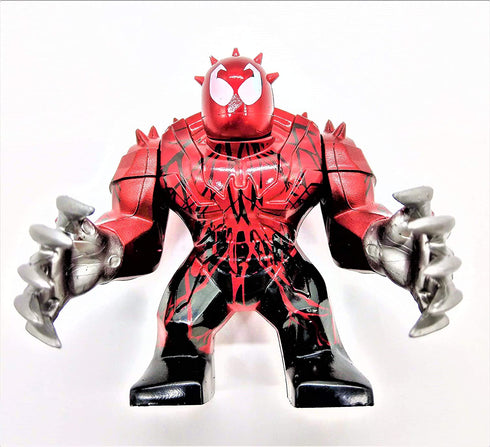 Toxin / Carnage Action Figure with Silver Hands Toy with Movable Hands!
