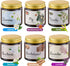 Scented Candles, Soy Wax Candles Gift Set, Jar Candles for Women, Premium Long Lasting Aromatherapy Candles for Home Birthday Holiday Party, 6 Pack