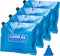 CleverMade Reusable Ice Pack - Long Lasting Cold Freezer Packs for Insulated Coolers & Lunch Bags - Add Water & Freeze - Clever Ice - No Ice Needed - Size Medium - Set of 4