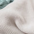 Famibay Knitted Pillow Covers with Pompoms Tassel Boho Striped Cable Knit Throw Pillow Cases Decorative Pillow Cushion Cover Set for Home Sofa Couch Bed 18 x 18 Beige