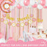 Two Sweet Donut Party Decoration Baby Second Birthday Glitter Doughnut Banner Cake Topper Sprinkles Balloons Kids Party Favor Ideas Supplies