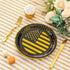 Crisky 40th Birthday Plates Black and Gold Dessert, Buffet, Cake, Lunch, Dinner Plates for 40th Birthday Decorations Party Supplies, Making Great Since 1982. 50 Count, 9" Plate