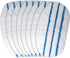 Flammi 8 Pack Steam Mop Pads for PurSteam ThermaPro 10-in-1 Steam Mop Washable Reusable Pads