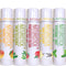 5-Pack Lip Balm Gift Set by Naturistick. Assorted Flavors. 100% Natural Ingredients. Best Beeswax Chapsticks for Dry, Chapped Lips. Made in USA for Men, Women and Children