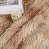 EMME Faux Fur Throw Blanket Fuzzy Soft and Plush Shaggy Fall Throw Blankets for Bed Long Fur Solid Warm Cozy Luxurious Fluffy Blanket for Sofa, Couch as Gift Home Decor (Throw, Tie Dye Beige)