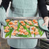 WEZVIX Stainless Steel Baking Sheet with Rack Set Tray Cookie Sheet & Oven Pan 12.5 x 10 x 1 inch, Non Toxic & Healthy, Rust Free & Less Stick, Thick & Sturdy, Easy Clean & Dishwasher Safe