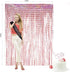 21st Birthday Decorations| 21 Birthday Party Supplies | 21 Cake Topper Rose Gold | Finally 21 Sash|Rose Gold Confetti Balloons for her| Foil Fringe Curtains for Finally Legal 21st Birthday Party