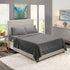 Nestl Queen Sheets Set - 4 Piece Bed Sheets for Queen Size Bed, Double Brushed Queen Size Sheets, Hotel Luxury Grey Sheets, Extra Soft Bedding Sheets & Pillowcases