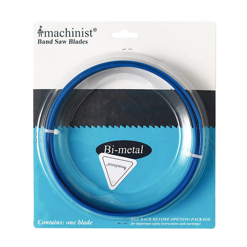 Imachinist S621214 62-inch X 1/2-inch X 14 TPI Bi-Metal Band Saw Blades for Soft Ferrous Metal