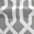 Lush Decor Edward Trellis Valance Patterned Window Curtain, 18 in x 52 in, Gray