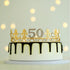 50TH Birthday Crown and Birthday King sash, 50TH Birthday Gifts for Men,Birthday Gift Idea for Him, Husband, Father, Brother Friends Party Favors.50TH Birthday Decorations