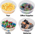 DuraHome - Deli Containers with Lids 8 oz. Leakproof - 40 Pack Plastic Microwavable Clear Food Storage Container/Slime Premium Heavy-Duty Quality, Freezer & Dishwasher Safe