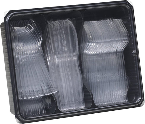 DIXIE Crystal Design 60-Piece Keeper Cutlery Set, 180