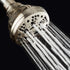 AquaDance Brushed Nickel High Pressure 6-Setting Spiral Shower Head Angle Adjustable, Anti-Clog Showerhead Jets, Tool-Free Installation-USA Standard Certified-Top U.S. Brand