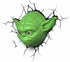 3D Light FX Star Wars Yoda Face 3D Deco LED Wall Light