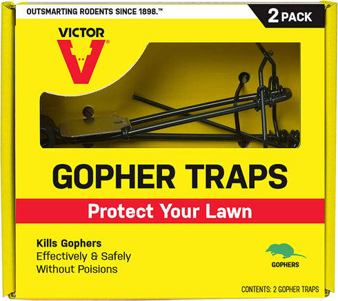 Victor M9013 Poison Free Outdoor Gopher Trap