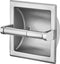 Top Taste Brushed Nickel Recessed Toilet Paper Holder Wall Toilet Paper Holder?Modern Style Recessed Tissue Roll Dispenser for Bathroom- Recessed Toilet Tissue Holder Includes Rear Mounting Brack