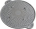 Simply Served Trivet 3-in-1 Splatter Screen, Large, Gray