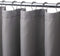 AmazerBath Waffle Shower Curtain, Heavy Duty Fabric Shower Curtains with Waffle Weave Hotel Quality Bathroom Shower Curtains, 72 x 72 Inches (Grey)