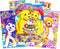 Lisa Frank Coloring Book and Stickers Super Set (3 Books with Over 30 Lisa Frank Stickers)