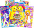 Lisa Frank Coloring Book and Stickers Super Set (3 Books with Over 30 Lisa Frank Stickers)