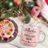 Mothers Day Gifts, Gifts for Mom from Daughter Son, Funny Gifts for Women Wife Stepmom, Mom Gifts Ideas, Tea Mug for Mom, Mom's Birthday Valentine's Day -12oz Novelty Pink Ceramic Coffee Tea Cups