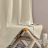 jinchan Linen Textured 72 inch Long Room Darkening Greyish Beige Curtains for Bedroom Light Reducing & Thermal Insulating Curtain Panel One Panel