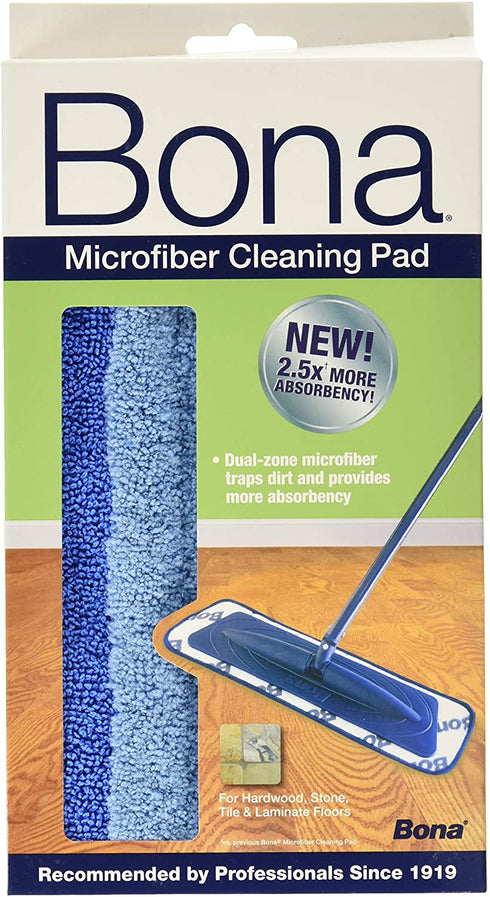 3 Pack Bona Microfiber Cleaning Pad