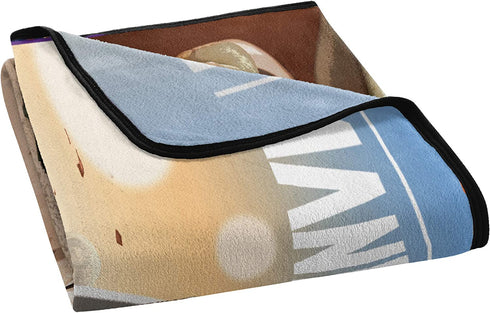 Star Wars Micro Raschel Throw Blanket, 46 x 60 Inches, Child Arrived
