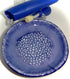 BonCera, All-in-one 4pcs Premium Ceramic Garlic Grater Set, Blue Glazed Design Grater w/Garlic Peeler, Gathering Brush, Display Stand, It's also grating Turmeric, Ginger, and more.G-513