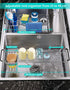 Telescopic Sink Caddy Sponge Holder, Expandable 13-3/4" to 18" Kitchen Sink Organizer with Dish Clothes Hanger for Brush Dishwashing Liquid, Over Sink Rack Rustproof & Non-Slip, Stainless Steel