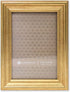 Lawrence Frames Sutter Burnished Picture Frame, 4 by 6-Inch, Gold