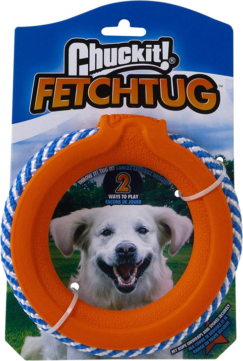 Chuckit! FetchTug 2-in-1 Dog Toy Ring