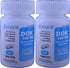 Docucate Sodium 100 mg Crushable Tablets for Gentle, Reliable Relief from Occasional Constipation Generic for Colace Crushable 100 Tablets per Bottle Pack of 2 Bottles Total 200 Tablets