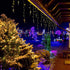 Icicle Christmas Lights, 29.5ft 360 LED Connectable Icicle String Lights with 60 Drops, Window Curtain Fairy Lights with 8 Modes, Icicle Fairy Twinkle Lights for Christmas Decorations (Warm White)