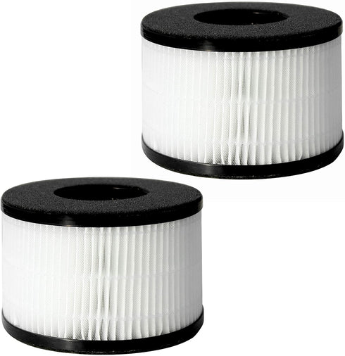 Flintar BS-03 3-in-1 H13 Grade True HEPA Replacement Filter, Compatible with PARTU BS-03 HEPA Air Purifier, 2-Pack