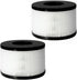 Flintar BS-03 3-in-1 H13 Grade True HEPA Replacement Filter, Compatible with PARTU BS-03 HEPA Air Purifier, 2-Pack
