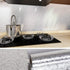 VEELIKE Kitchen Backsplash Wallpaper Peel and Stick Aluminum Foil Contact Paper Self Adhesive Oil-Proof Heat Resistant Wall Sticker for Countertop Drawer Liner Shelf Liner (15.74—118.11inches)