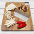 Raw Rutes - Samurai Tofu Slicer Guide for Cutting Tofu into Perfect Cubes or Slices - Made in The USA from Stainless Steel! Specialty Frosted Finish - Dishwasher Safe!