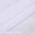 CAROMIO Shower Curtain, Soft Microfiber Fabric Shower Curtain or Liner for Bathroom, Decorative Embossed Pattern, Water Repellent, White, 72x72 Inches