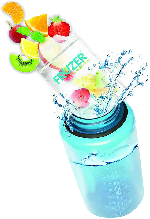 FRUZER Mini Disposable Fruit Infuser Bags, Clear, 50Ct Mini