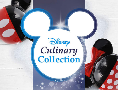 Disney Salt and Pepper Shakers Set Ceramic Minnie and Mickey Mouse Salt and Pepper Shakers, Perfect for Any Tabletop Easy to Fill Red/Black, Glossy Finish